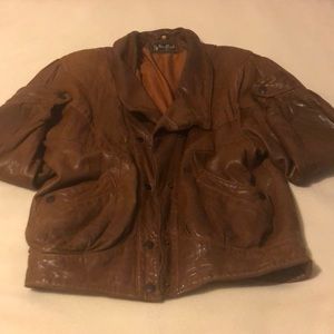 Vintage Real leather woman’s jacket